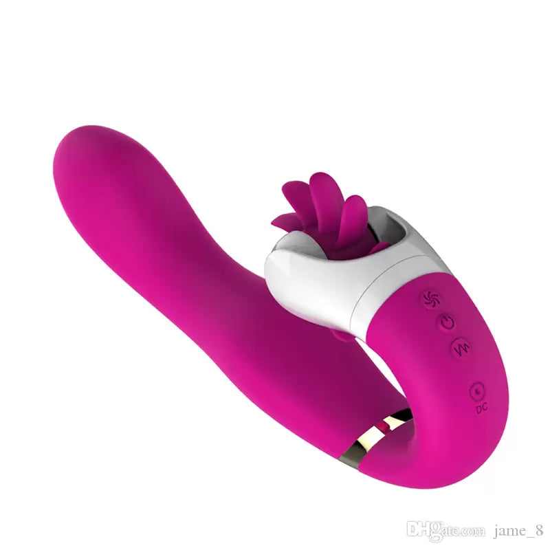 Frowzer Dave 2 Purple Hareketli Klitoral Penetrasyon G-Stimulant Vibratör
