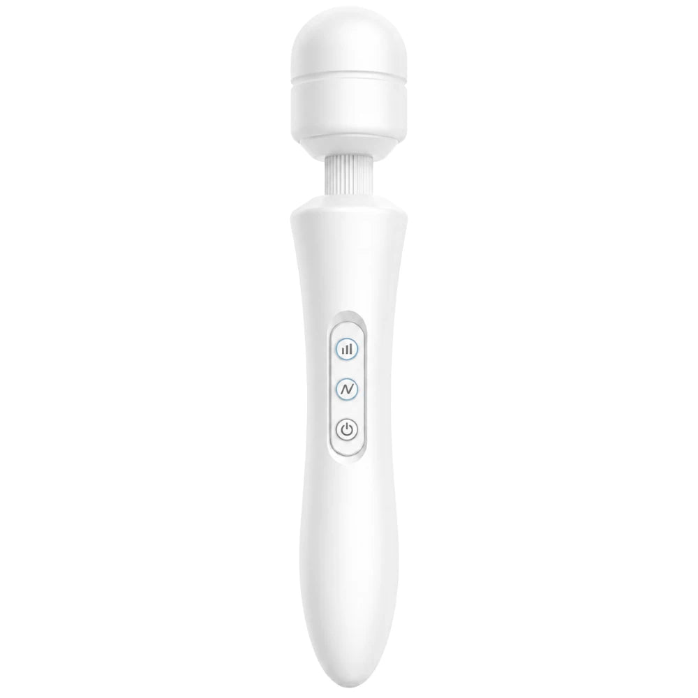 Frowzer Magic Wand Double Massager Masaj Wand Vibratör-White