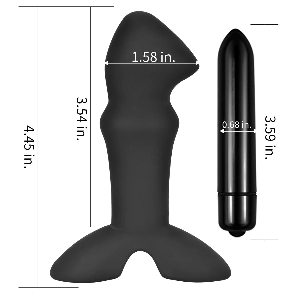 Lovetoy Silicone Prostate Stud Anal Prostat Vibratör LV2602