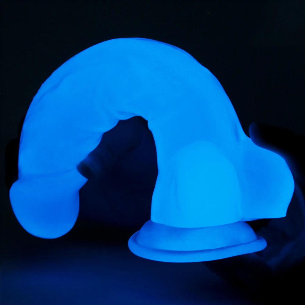 Lovetoy Lumino Play Jelly Dildo 21.5 cm Realistik Penis LV319022