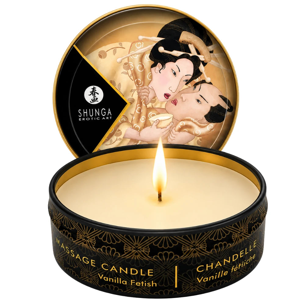 Shunga Mini Massage Candle Vanilla 30 Ml Erotik Masaj Mumu