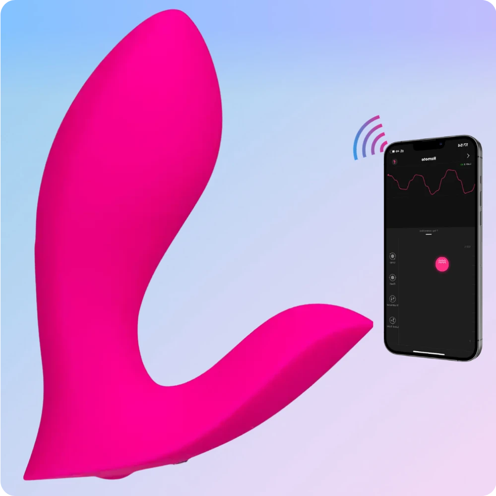 Lovense Flexer Telefon Kontrollü Giyilebilir Vibratör