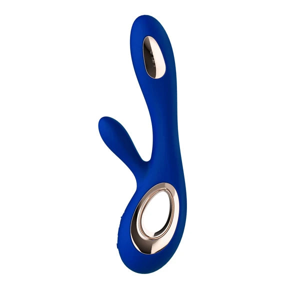 Lelo Soraya Wave Hareketli Rabbit Vibratör-Midnight Blue