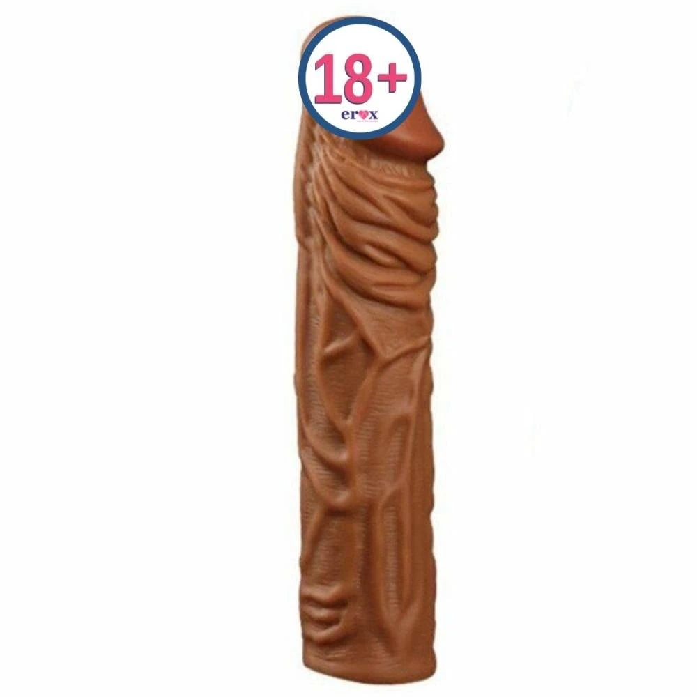 Frowzer Yumuşak Et Dokulu 19 Cm Melez Penis Kılıfı
