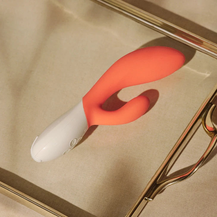Lelo İna 3 Coral G-Noktası ve Clitoral Rabbit Vibratör