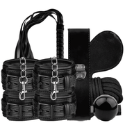 Erox Fetish Fantasy Series 7 Pcs. Fetiş Pozisyon Seti-Siyah