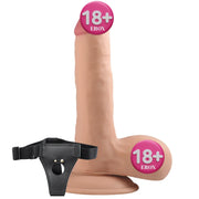 Lovetoy The Ultra Soft Dude Dildo 19 Cm Beden Bağlamalı Realistik Penis