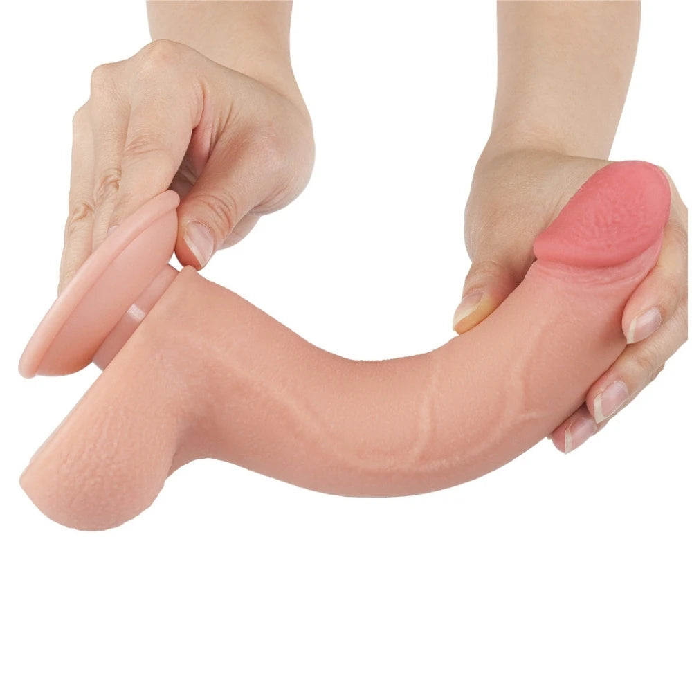 Lovetoy Sliding Skin Hareketli Deri Özellikli 22 Cm Realistik Penis LV317208