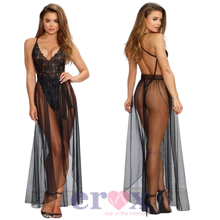 Frowzer Fantasy Wear Daria Seksi Uzun Gecelik