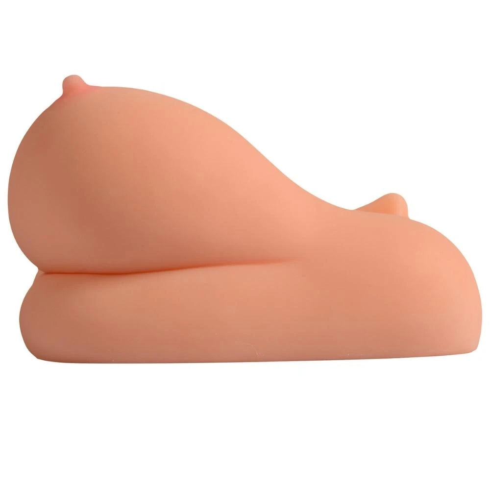 Shequ Elegant Oral ve Vajinal Göğüslü Masturbator
