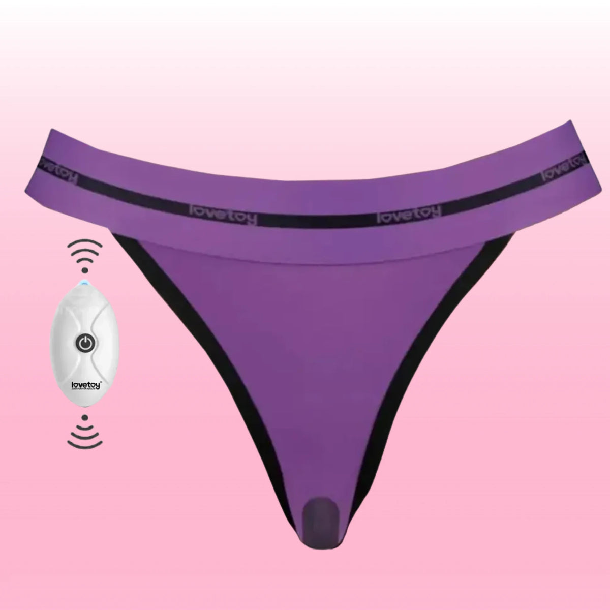 Lovetoy Printed Vibrating Sexy Panties XS/S Giyilebilir Vibratör LV770213A