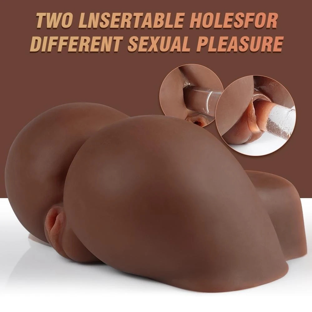 Xise Emily Silicone Hip Pussy Realistik Büyük Siyah Kalça XS-MA50001-Large
