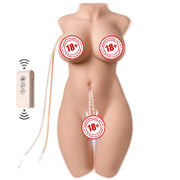 Shequ Miah Emişli ve Titreşimli Yarım Vücut Masturbator SQ-MAS20019