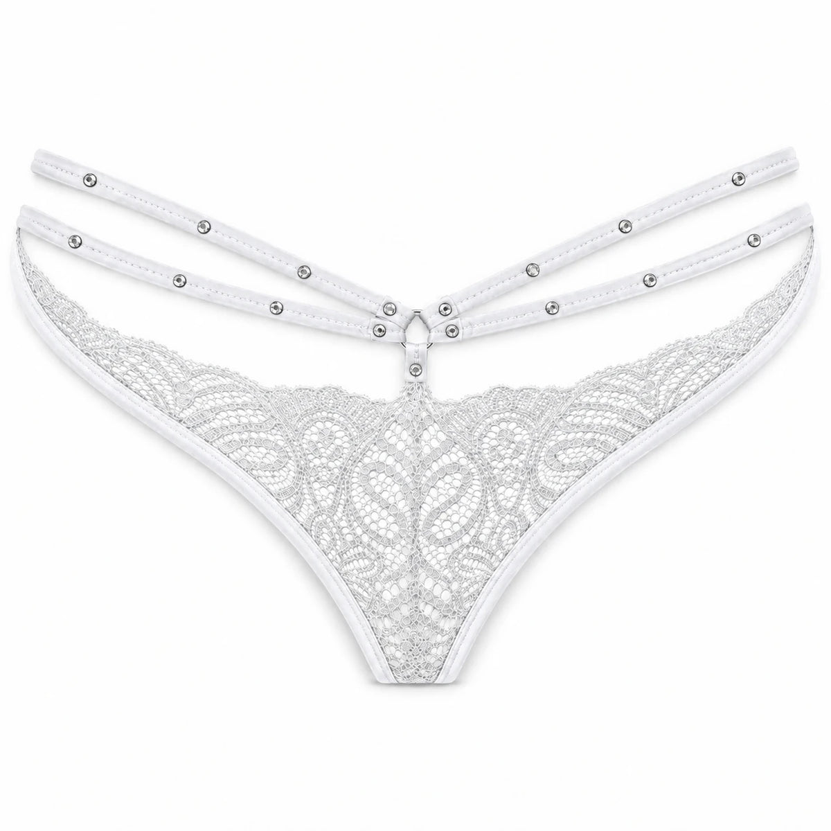 Frowzer The Love Fantasy Wear Diamond Taşlı Seksi Külot-White