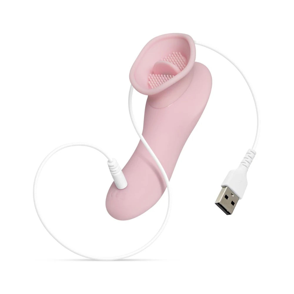 Teazers Clitoris Stimulator Şarj Edilebilir Dil Vibratör