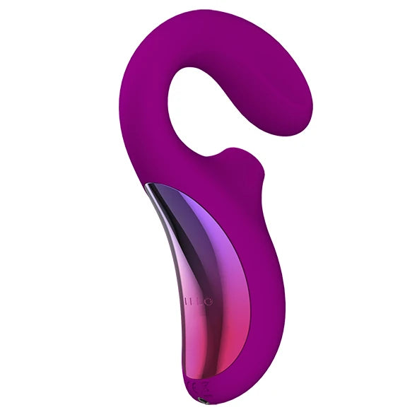 Lelo Enigma Dual Stimulation Sonic Massager Deep Rose Çift İşlevli Vibratör