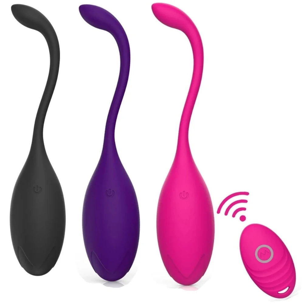 Frowzer Benwa Balls Uzaktan Kumandalı Kegel Egzersiz Vibratörü-Purple