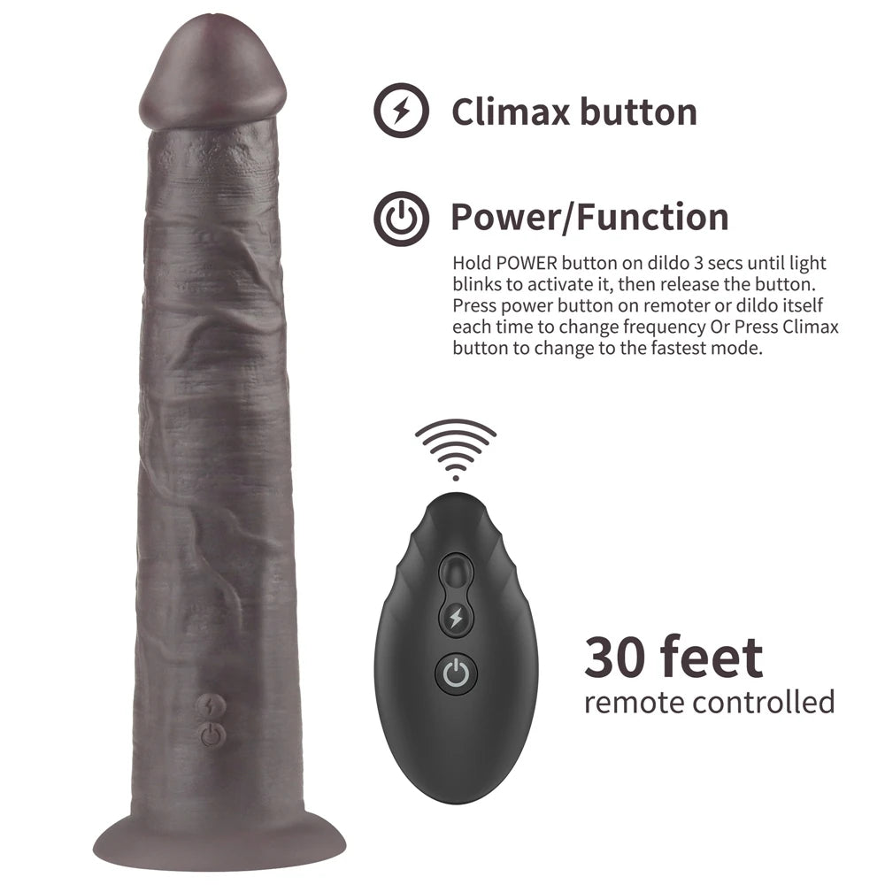 Lovetoy Dual Layered Nature Cock 25 cm Titreşimli Realistik Penis LV410222