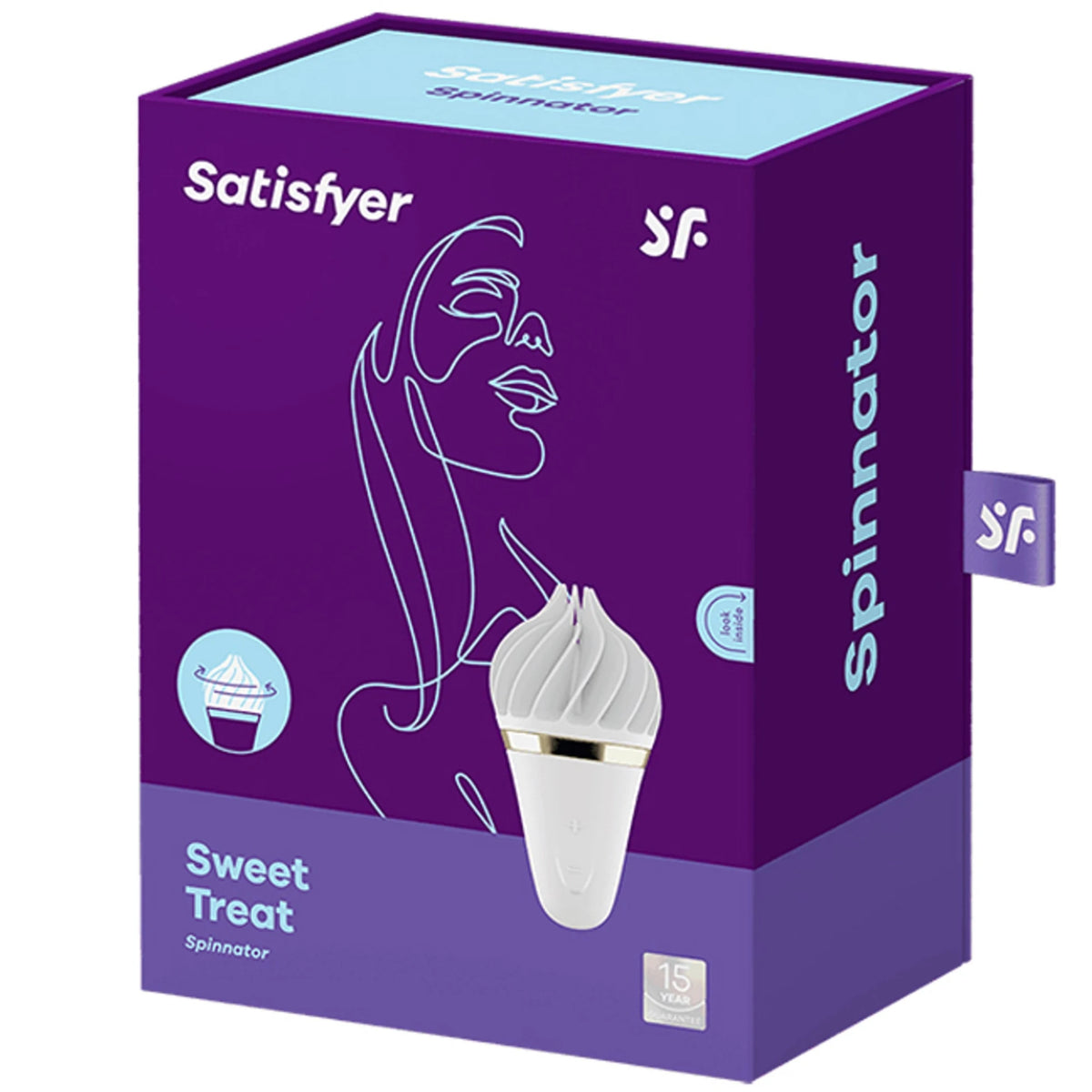 Satisfyer Sweet Treat Spinnator Şarjlı Vibratör-Pink