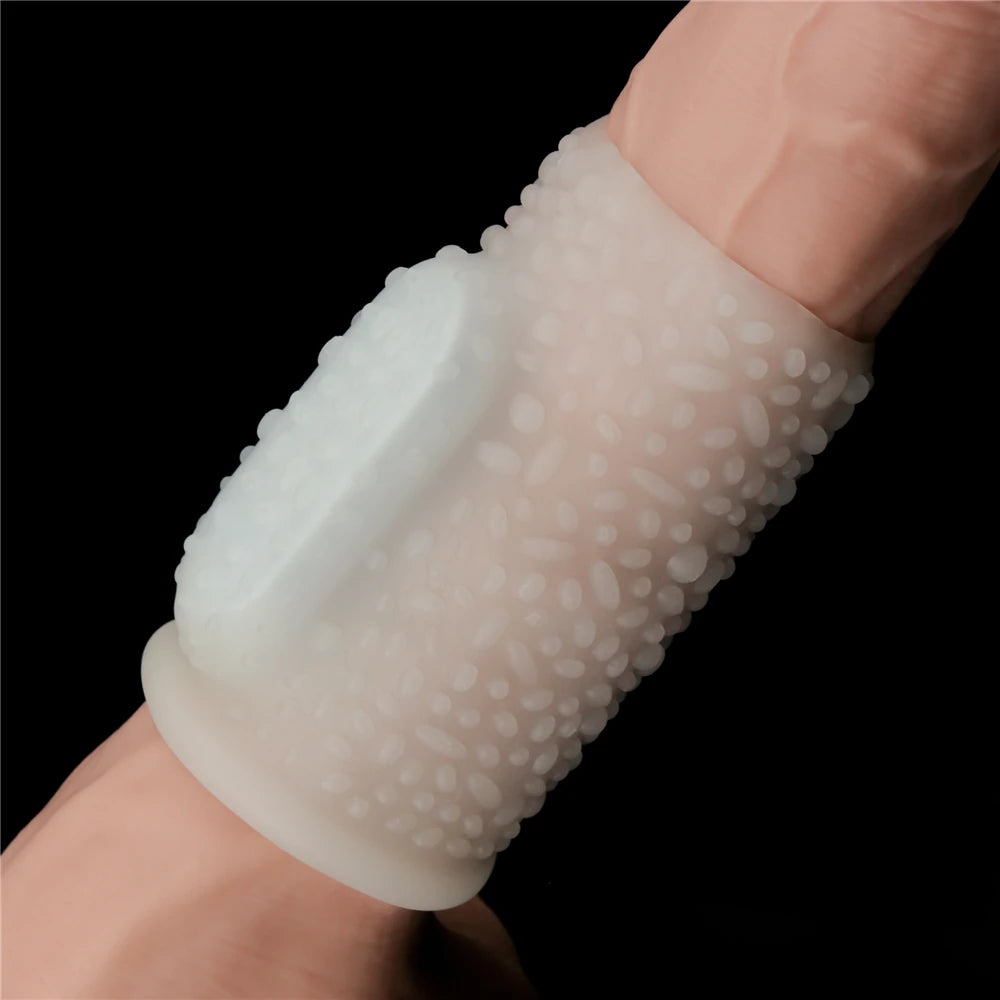 Lovetoy Drip Knights Ring Titreşimli Yarım Penis Kılıfı