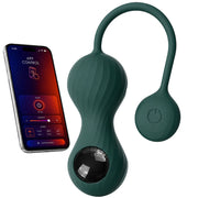 Magic Motion Crystal Duo Telefon Kontrollü Kegel Vibratör Seti