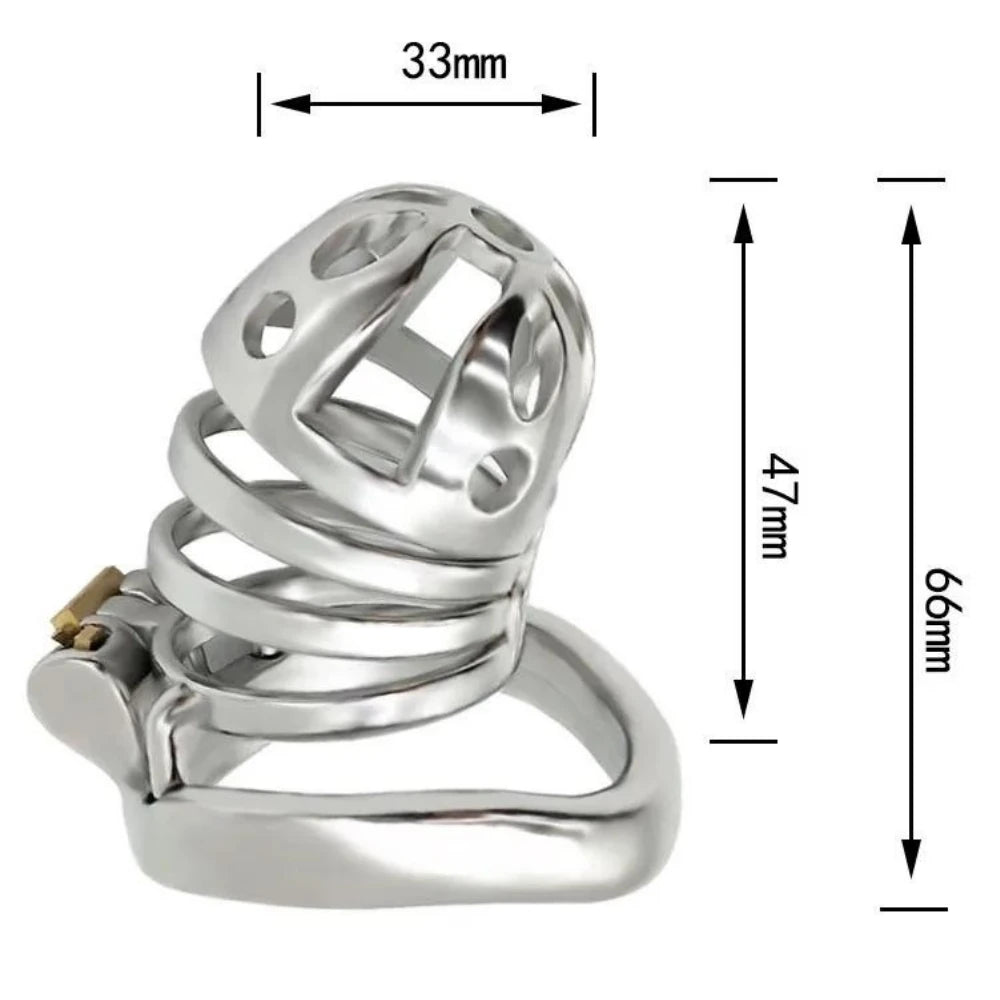 Frowzer Dreams Breathable Stainless Cage Metal Penis Kafesi 45 Mm