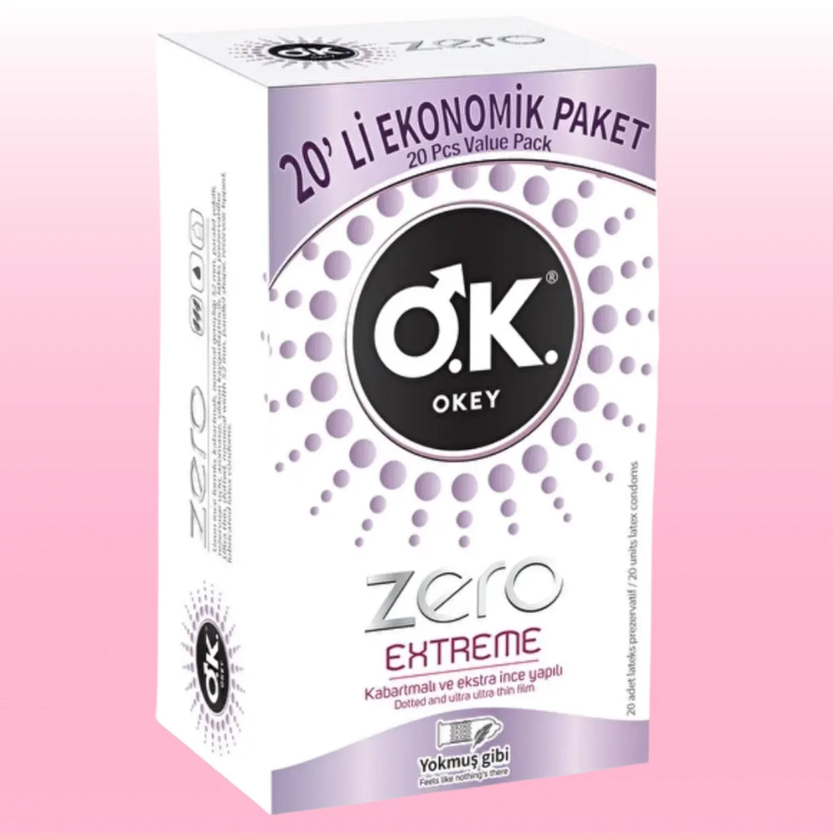 Okey Zero Extreme 20'li Prezervatif