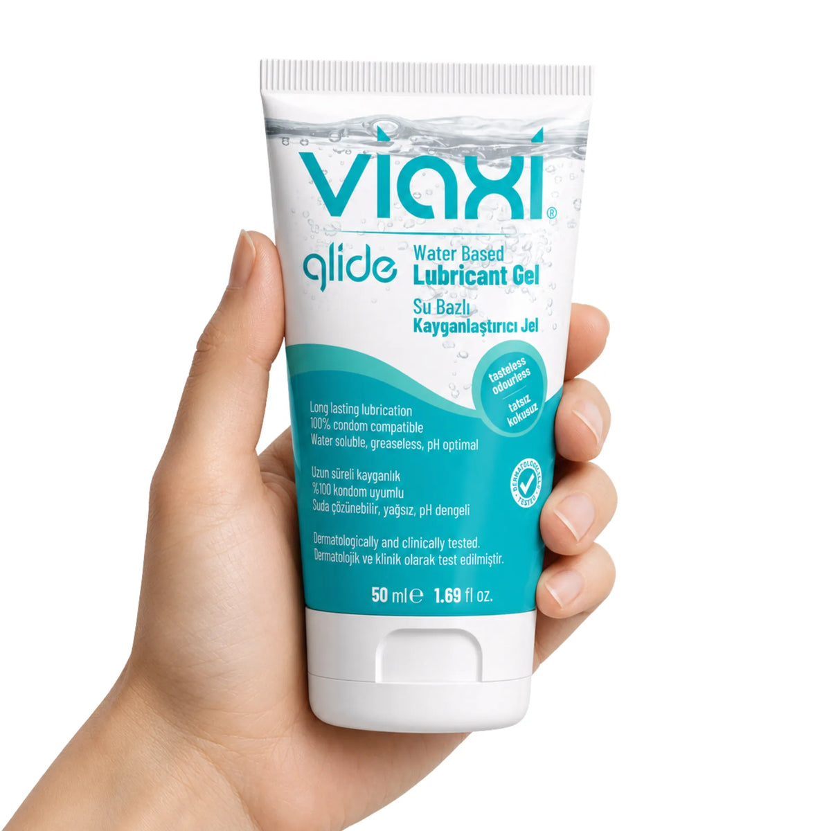 Viaxi Glide Water-Based Lubricant Gel Kayganlaştırıcı Jel 50 Ml.