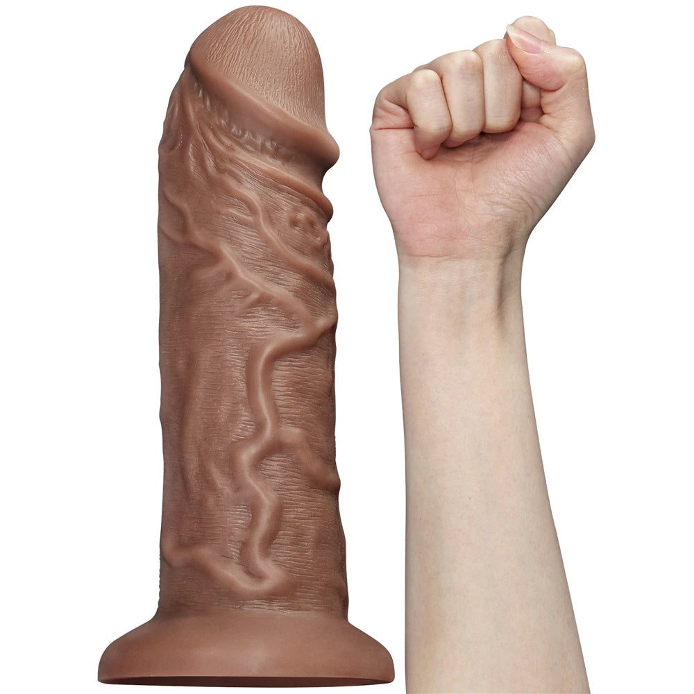 Lovetoy Realistic Chubby Dildo 26.6 cm Realistik Büyük Penis LV111011