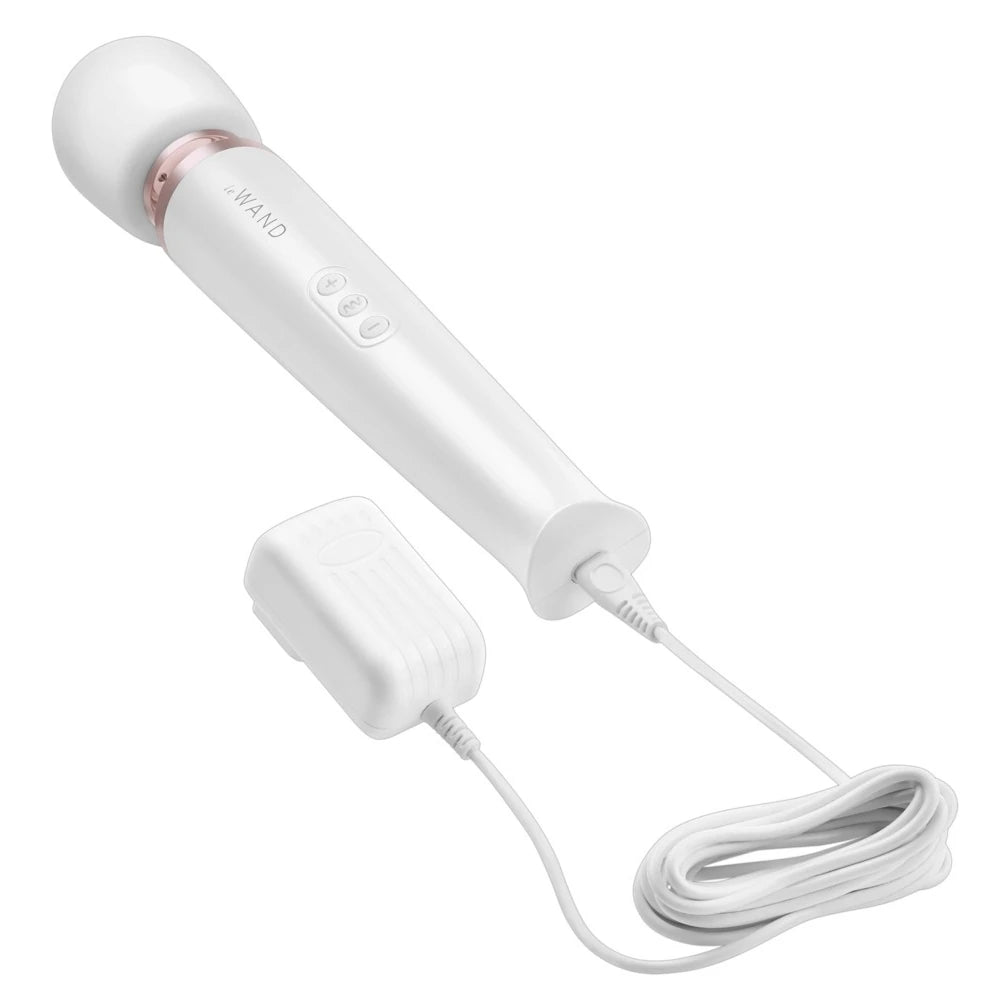 Le Wand Rechargeable Body Wand Massager Masaj Aleti-White