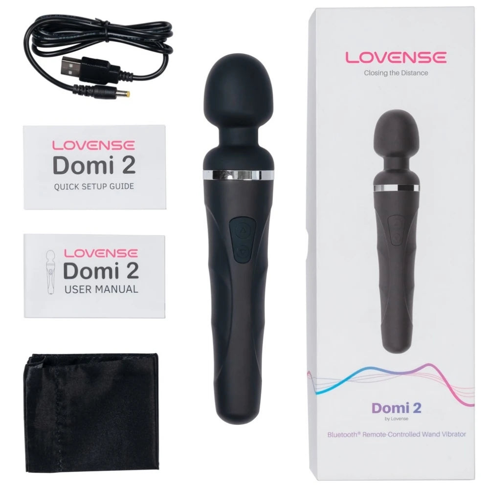 Lovense Domi 2 Ultra Güçlü Telefon Kontrollü Masaj Aleti Vibratör