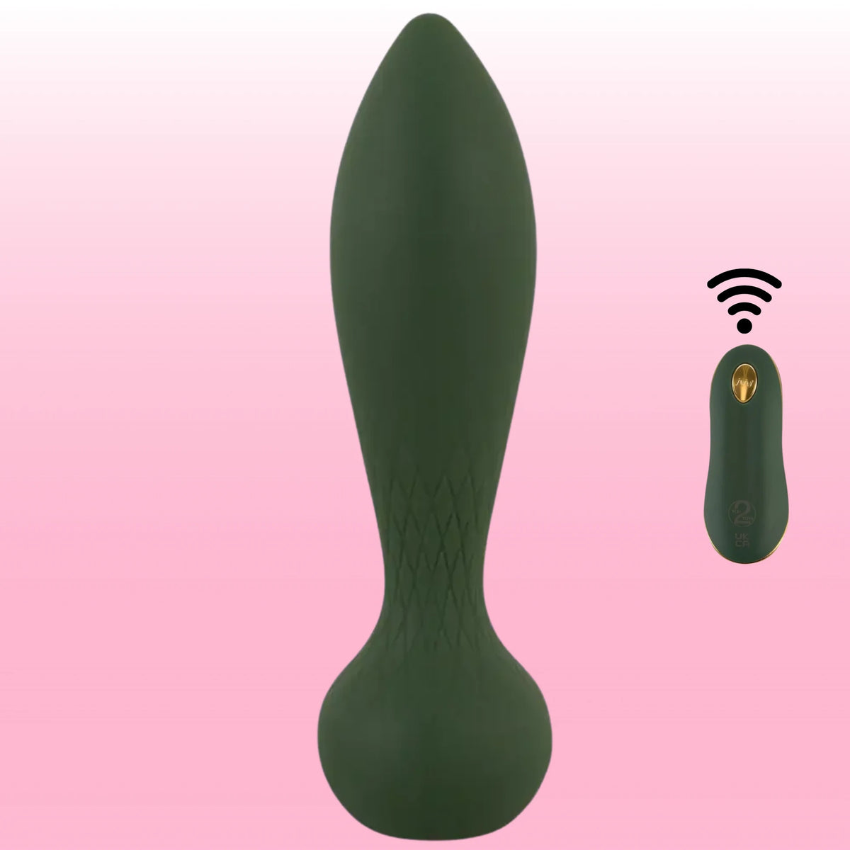 Emerald Love Luxurious Uzaktan Kumandalı Anal Titreşimli Plug