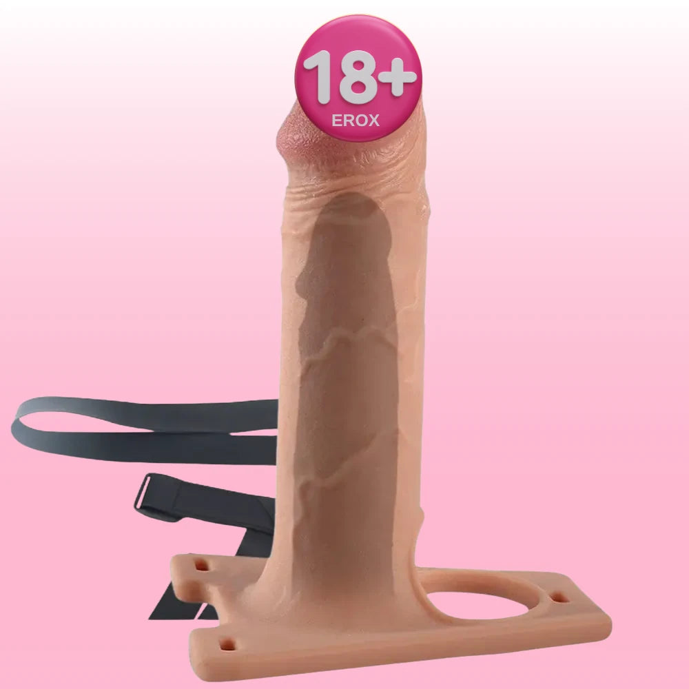 Lovetoy İngen Hollow Big İçi Boş Belden Bağlamalı Kemerli Penis LV415002