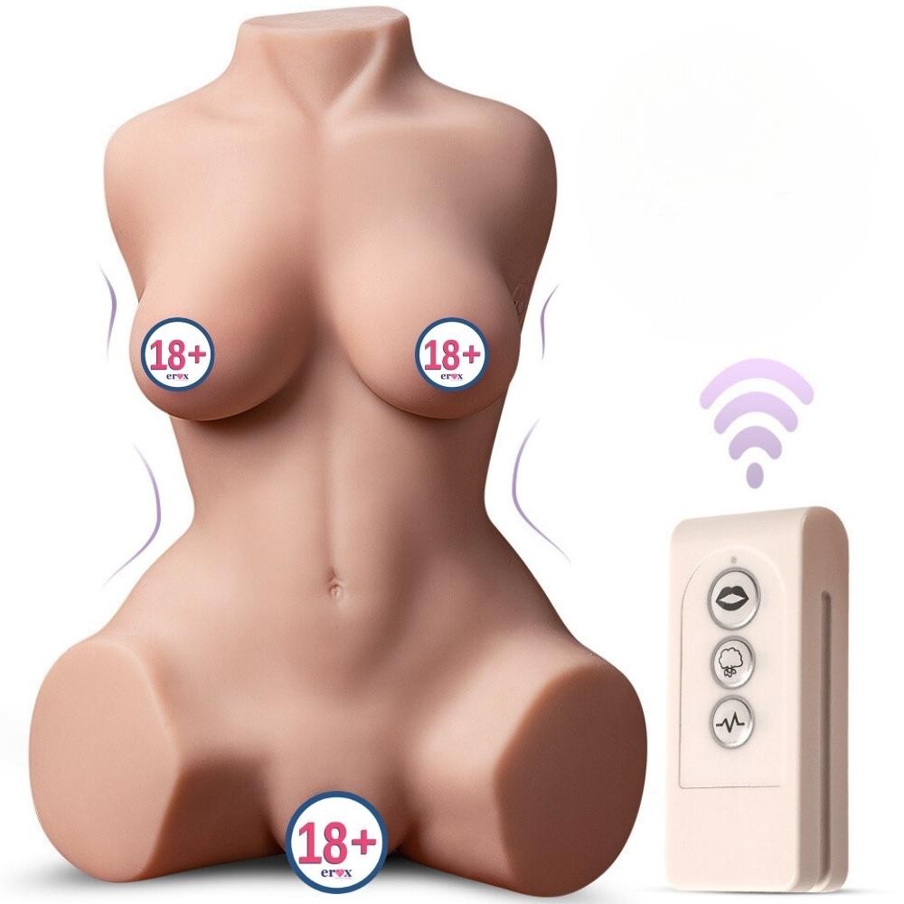 Shequ Delia Emiş Güçlü ve Titreşimli Realistik Vücut Masturbator SQ-MAS20015