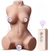 Shequ Delia Emiş Güçlü ve Titreşimli Realistik Vücut Masturbator SQ-MAS20015