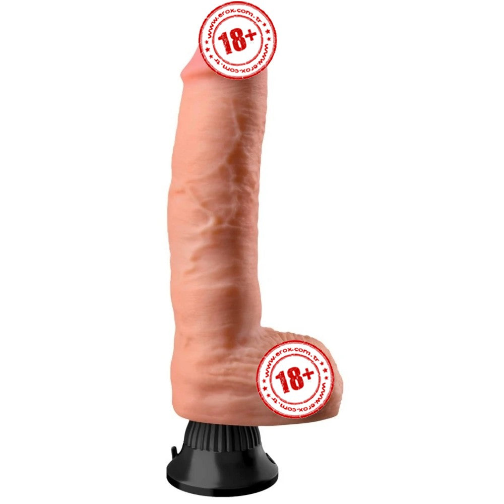 Pipedream Real Feel Deluxe No:9 24 Cm Titreşimli Realistik Penis