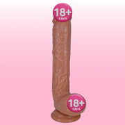 Xise Dildo Series Optimus Natural Doku 26 Cm Büyük Realistik Penis XS-WBD10028