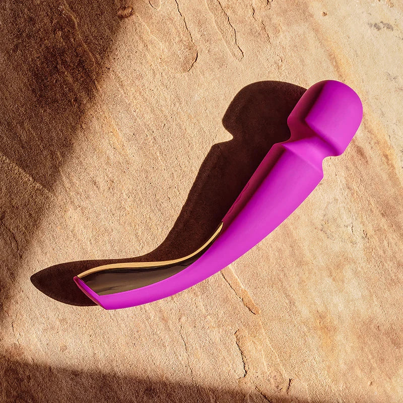 Lelo Smart Wand 2 Large Professional Masaj Wand Vibratör-Deep Rose