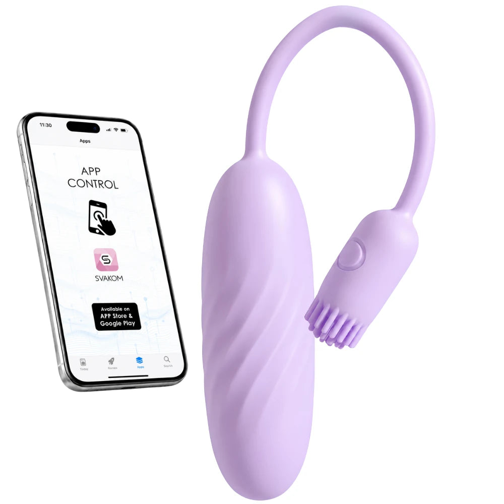 Svakom Plume Kuyruklu ve Telefon Kontrollü Giyilebilir Vibratör