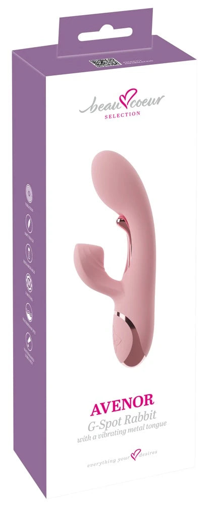 Beau Coeur Avenor Metal Dilli ve Climax Tuşlu 3 Motorlu Rabbit Vibratör
