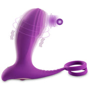 Shequ Mesue Couple Halkalı Prostat Masaj Vibratör