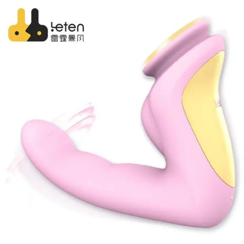 Leten Finger Isıtmalı ve Hareketli G-Spot Uyarıcı Vibratör
