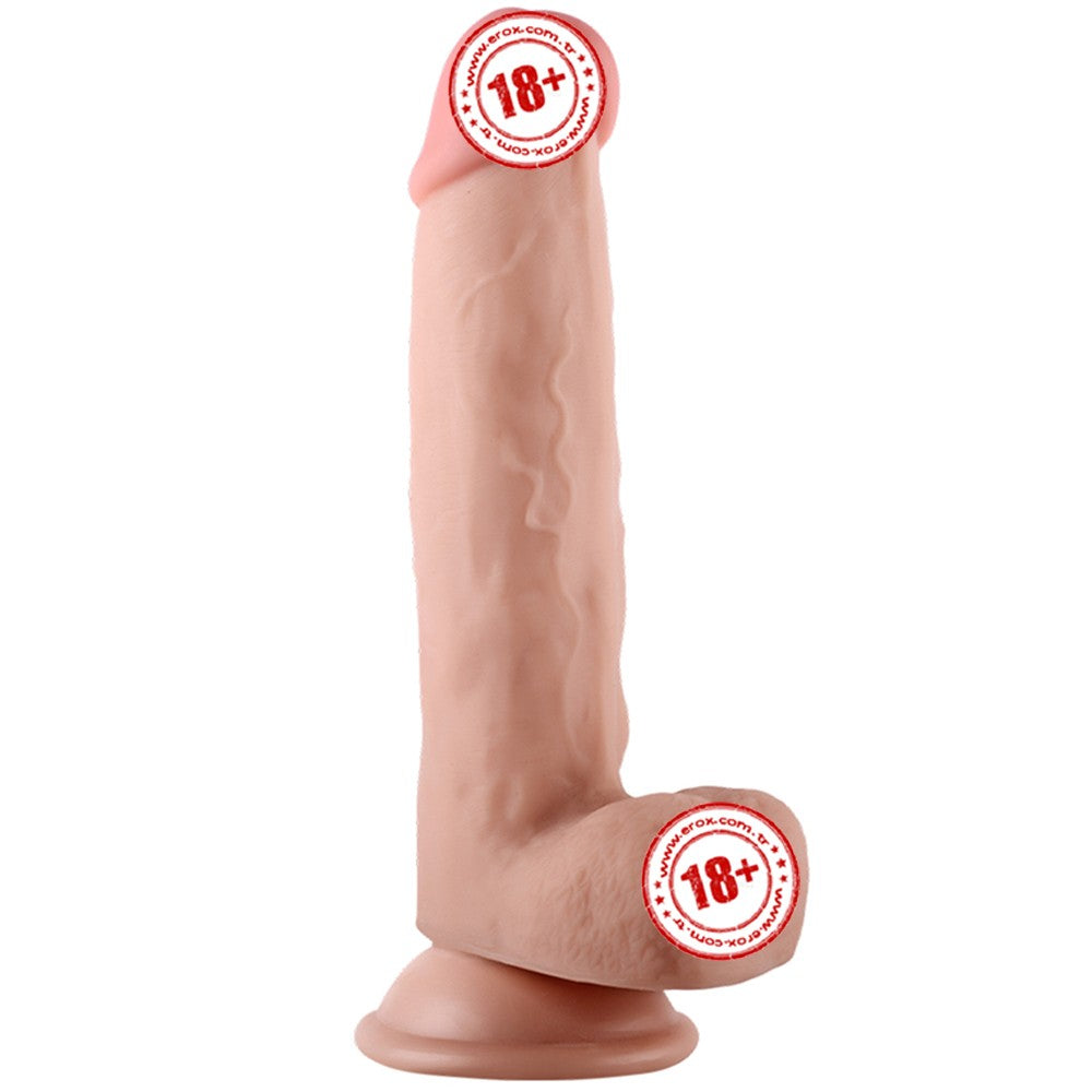 Lovetoy Sliding Skin Hareketli Deri Özellikli 20 Cm Realistik Penis