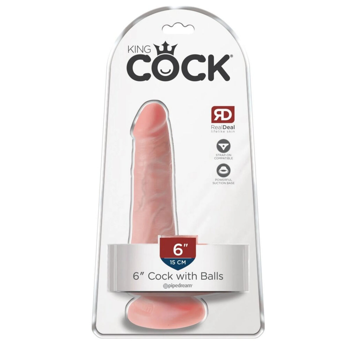 Pipedream King Cock 6'' Titreşimsiz Belden Bağlamalı Realistik Penis