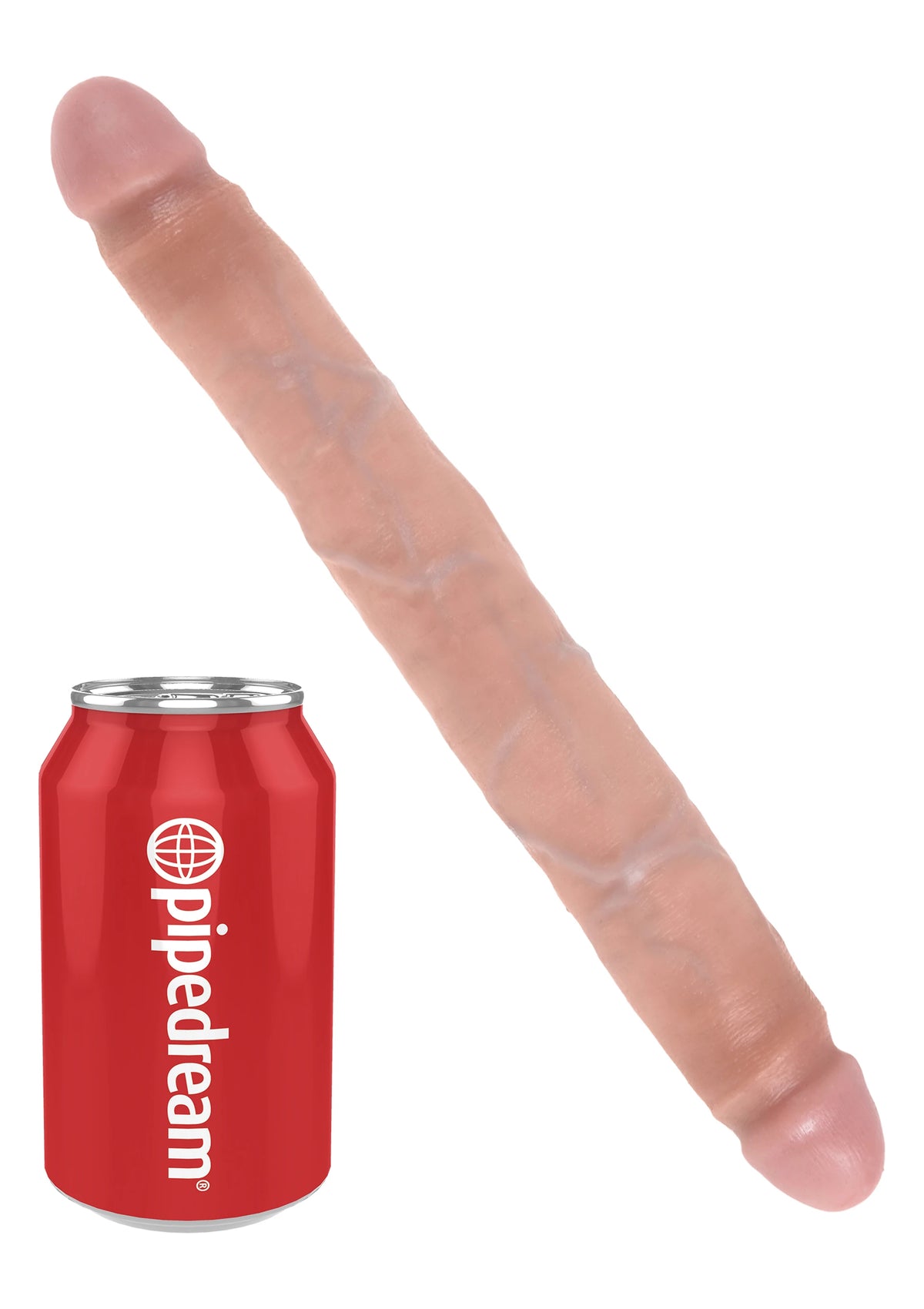 Pipedream King Cock 12 İnc Slim 30 Cm İnce Çift Başlı Realistik Penis