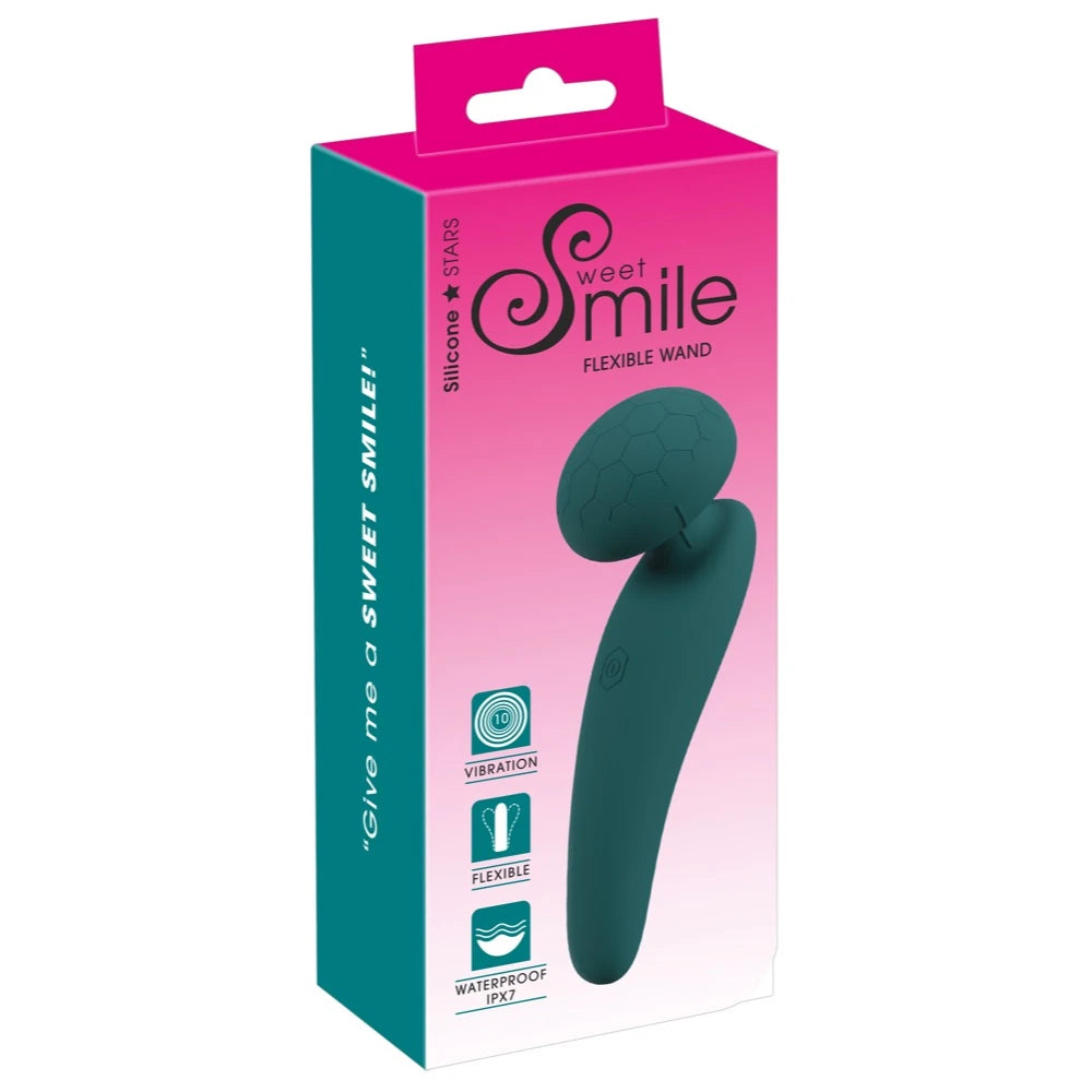 Sweet Smile Flexible Wand 10 Modlu Mini Vibratör