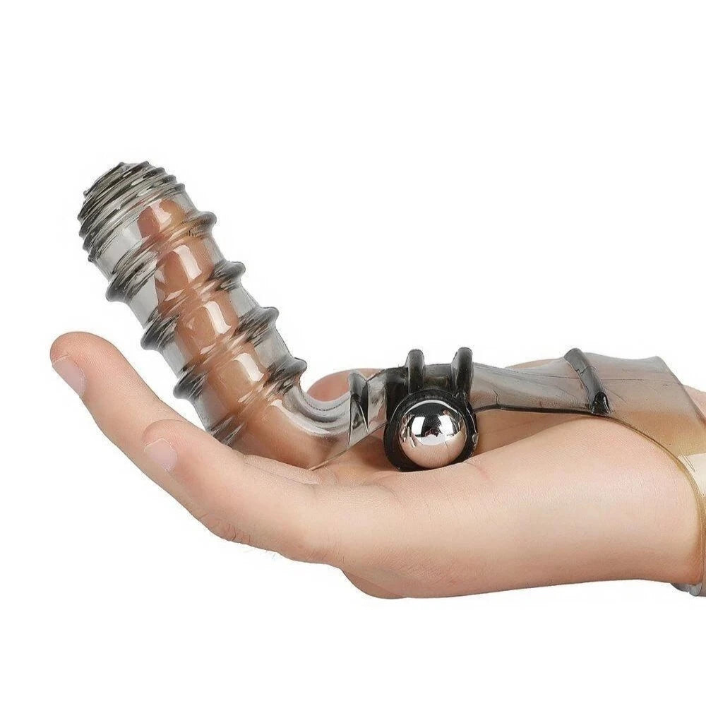 Frowzer Finger Vibe G-Stimulant 10 Mod Parmak Vibratör-Black