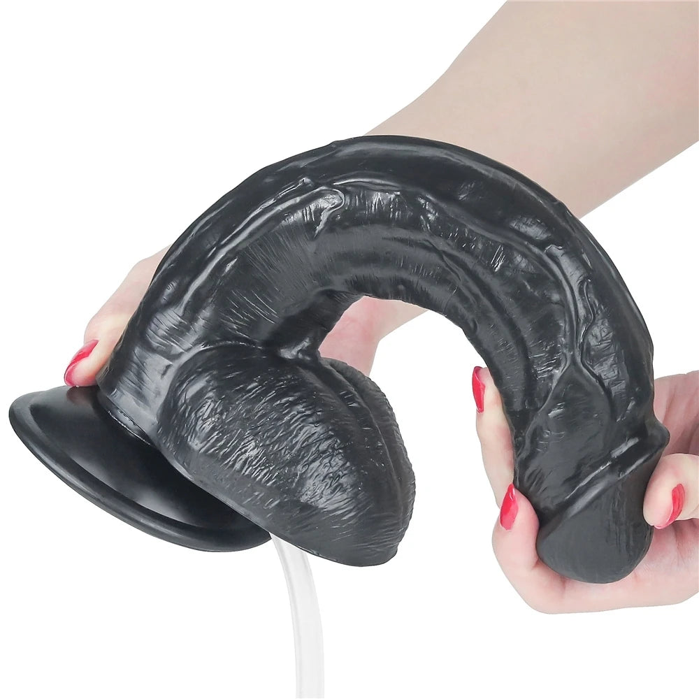 Lovetoy Squirt Extreme Dildo 25 Cm Boşalabilir Realistik Penis LV116025
