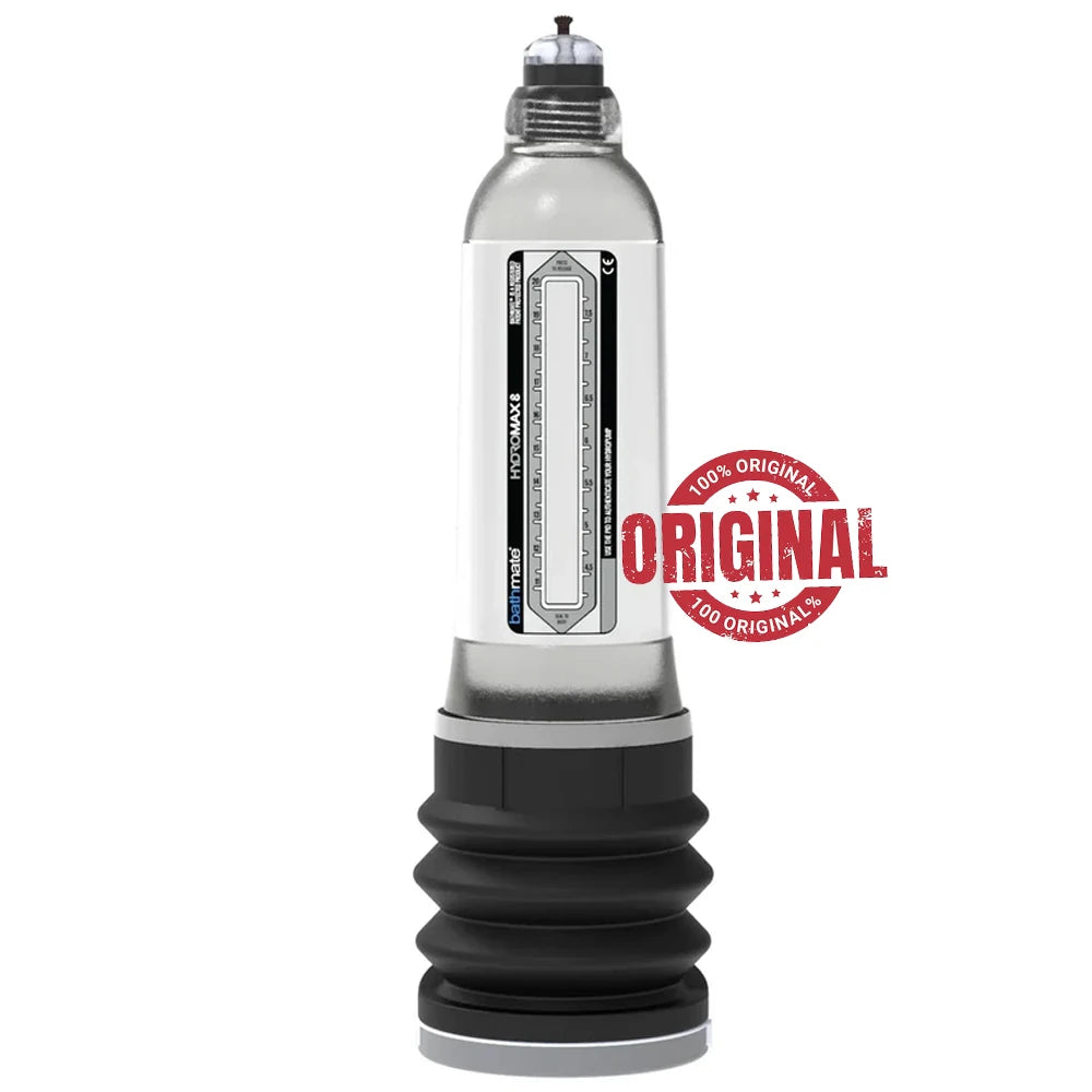 Bathmate HydroMax 8 Penis Pump Sulu Penis Pompası-Clear