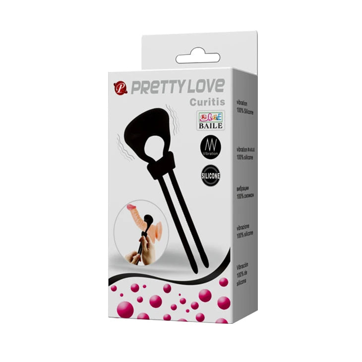 Pretty Love Curitis Ayarlanabilir Titreşimli Penis Halkası
